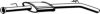 RENAU 8200043358 Middle Silencer